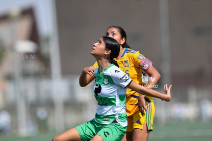 América Rodríguez, Aylin Salais | Santos vs Tigres J13 C2023 Liga MX