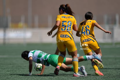 Ángeles Sánchez, Natalia Castillo | Santos vs Tigres J13 C2023 Liga MX