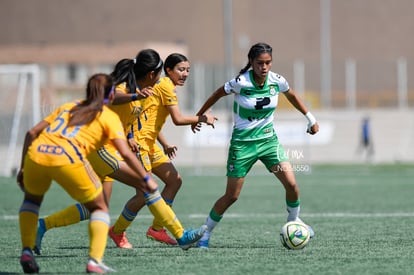 Ailin Serna, Natalia Castillo | Santos vs Tigres J13 C2023 Liga MX