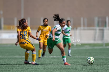 Ángeles Sánchez, Mereli Zapata | Santos vs Tigres J13 C2023 Liga MX