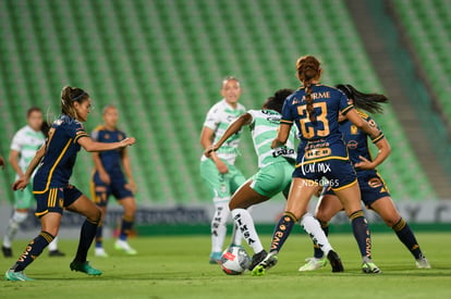 Juelle Love, Jana Gutiérrez | Santos vs Tigres femenil