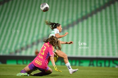 Lia Romero, Mariángela Medina | Santos vs Tigres femenil