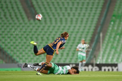 Juelle Love, Jana Gutiérrez | Santos vs Tigres femenil