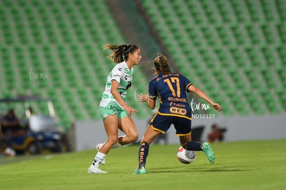 Lia Romero, Natalia Villarreal | Santos vs Tigres femenil