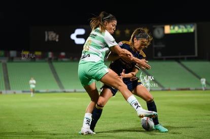 Natalia Villarreal, Lia Romero | Santos vs Tigres femenil