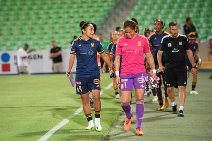 Sandra Mayor, Aurora Santiago | Santos vs Tigres femenil