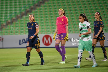 Lydia Rangel, Mariángela Medina | Santos vs Tigres femenil