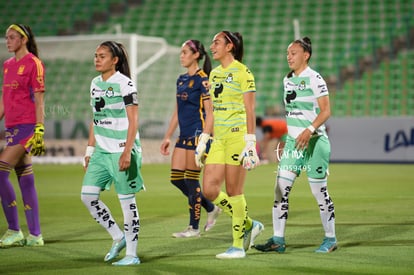 Karol Contreras, Natalia Miramontes, Alexxandra Ramírez | Santos vs Tigres femenil