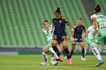 Belén Cruz, Stephanie Soto | Santos vs Tigres femenil