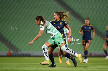 Priscila Padilla, Lydia Rangel | Santos vs Tigres femenil