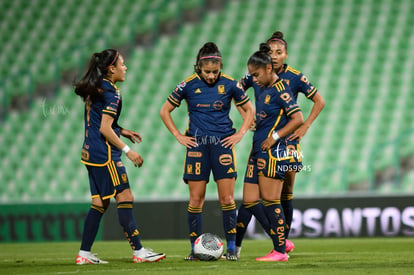 Alexia Delgado, Belén Cruz | Santos vs Tigres femenil