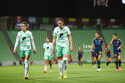 Priscila Padilla, Stephanie Soto | Santos vs Tigres femenil