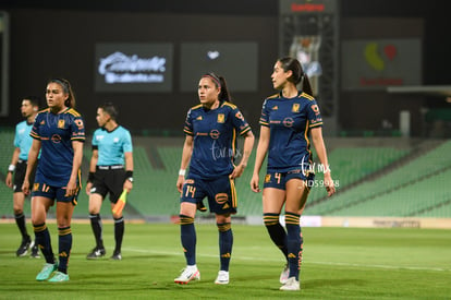 Greta Espinoza, Lizbeth Ovalle | Santos vs Tigres femenil