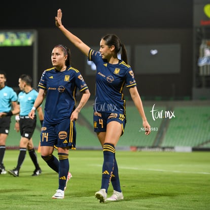 Greta Espinoza | Santos vs Tigres femenil