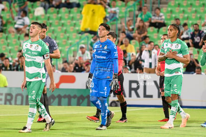 Hugo Rodríguez, Héctor Holguín, Juan Brunetta | Santos Laguna vs Xolos de Tijuana