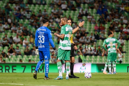 detiene penal, Héctor Holguín, Harold Preciado | Santos Laguna vs Xolos de Tijuana