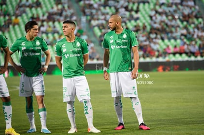 Matheus Doria, Alan Cervantes, Juan Brunetta | Santos Laguna vs Xolos de Tijuana J11