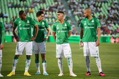 Alan Cervantes, Matheus Doria, Harold Preciado, Juan Brunett | Santos Laguna vs Xolos de Tijuana J11