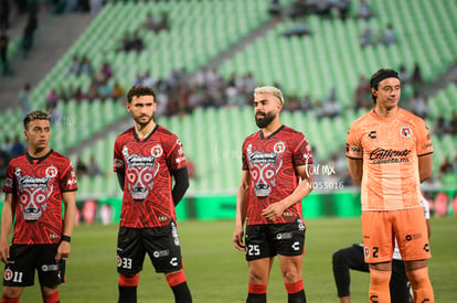 Rodrigo Godínez, Lucas Rodríguez, José Rodríguez, Pedro Cane | Santos Laguna vs Xolos de Tijuana J11