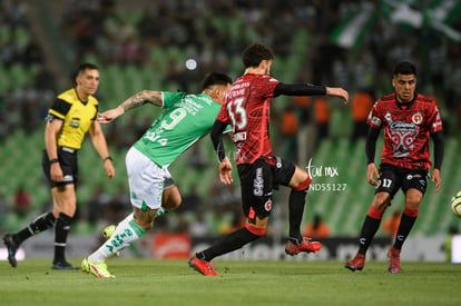 Marcelo Correa, Rodrigo Godínez | Santos Laguna vs Xolos de Tijuana J11