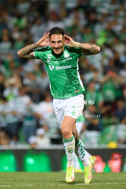 festejo de gol, Marcelo Correa | Santos Laguna vs Xolos de Tijuana J11