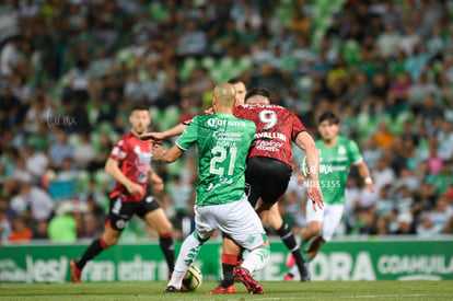 Lucas Cavallini, Matheus Doria | Santos Laguna vs Xolos de Tijuana J11