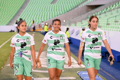 Maika Albéniz, Lourdes De León, Brenda López | Santos vs Tijuana femenil