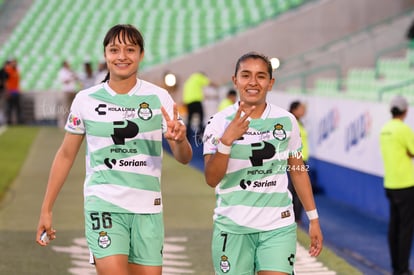 Yessenia Novella, Brenda León | Santos vs Tijuana femenil