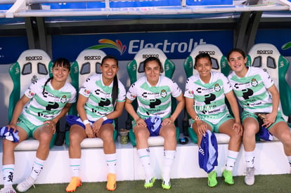 Brenda López, Brenda León, Lourdes De León, Daniela García | Santos vs Tijuana femenil