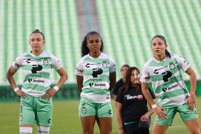 Katia Estrada, Natalia Miramontes, Juelle Love | Santos vs Tijuana femenil