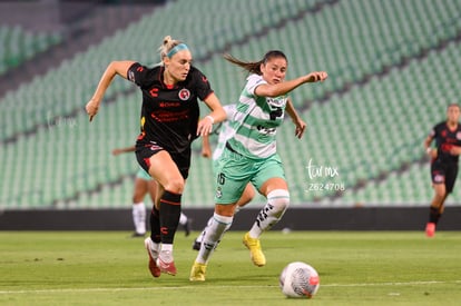 Priscila Padilla, Angelina Hix | Santos vs Tijuana femenil