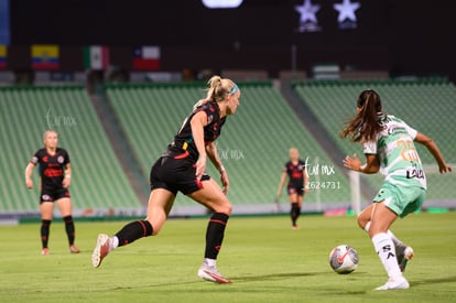 Michel Ruiz, Angelina Hix | Santos vs Tijuana femenil