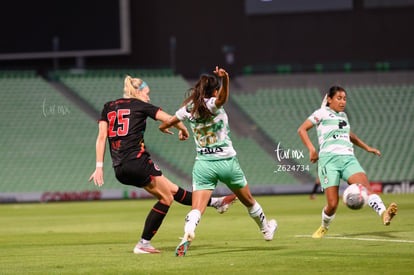 Michel Ruiz, Angelina Hix | Santos vs Tijuana femenil