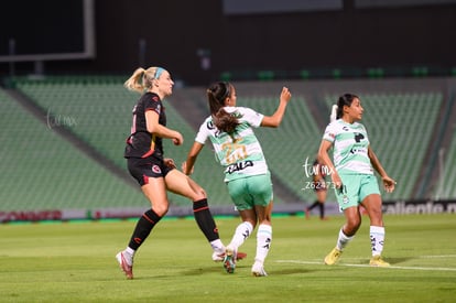 Michel Ruiz, Angelina Hix | Santos vs Tijuana femenil