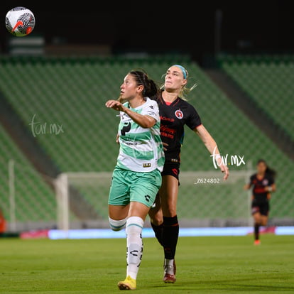 Priscila Padilla, Angelina Hix | Santos vs Tijuana femenil