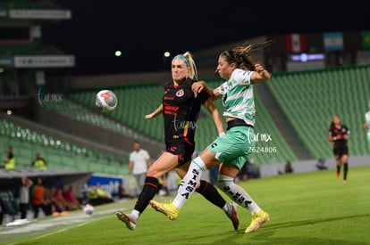 Priscila Padilla, Angelina Hix | Santos vs Tijuana femenil