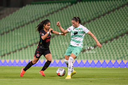 Priscila Padilla, Estefania Izaguirre | Santos vs Tijuana femenil