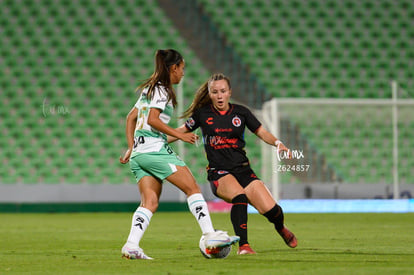 Michel Ruiz, Mayra Pelayo-bernal | Santos vs Tijuana femenil