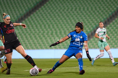 Hannia De Ávila, Angelina Hix | Santos vs Tijuana femenil