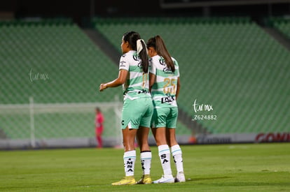 Cynthia Rodríguez, Michel Ruiz | Santos vs Tijuana femenil