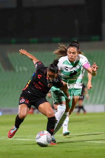 Alexxandra Ramírez, Joselyn De La Rosa | Santos vs Tijuana femenil