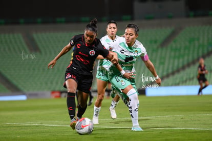 Alexxandra Ramírez, Joselyn De La Rosa | Santos vs Tijuana femenil