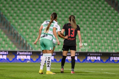 Priscila Padilla, Mayra Pelayo-bernal | Santos vs Tijuana femenil