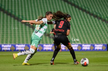 Priscila Padilla, Daniela Espinosa | Santos vs Tijuana femenil