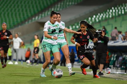 Katia Estrada, Estefania Izaguirre | Santos vs Tijuana femenil