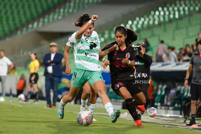 Katia Estrada, Estefania Izaguirre | Santos vs Tijuana femenil