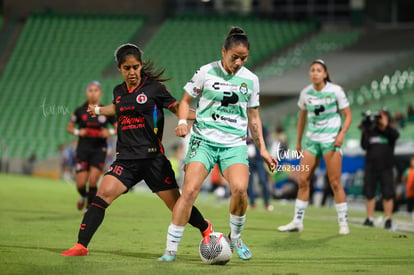 Katia Estrada, Estefania Izaguirre | Santos vs Tijuana femenil