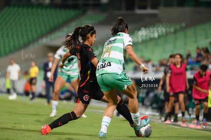 Katia Estrada, Estefania Izaguirre | Santos vs Tijuana femenil