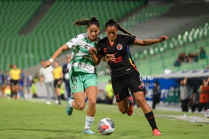 Sanjuana Muñoz, Katia Estrada | Santos vs Tijuana femenil