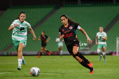 Katia Estrada, Daniela Espinosa | Santos vs Tijuana femenil